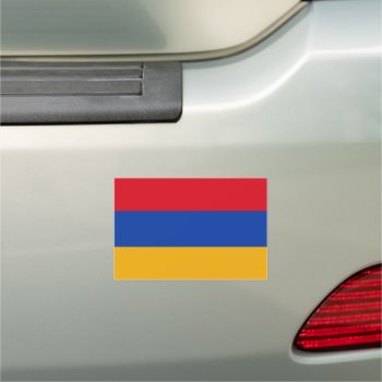 Armenia Flag Car Magnet by FlagGallery at Zazzle