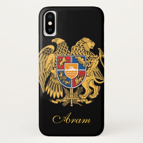 Armenia Flag iPhone XS Case