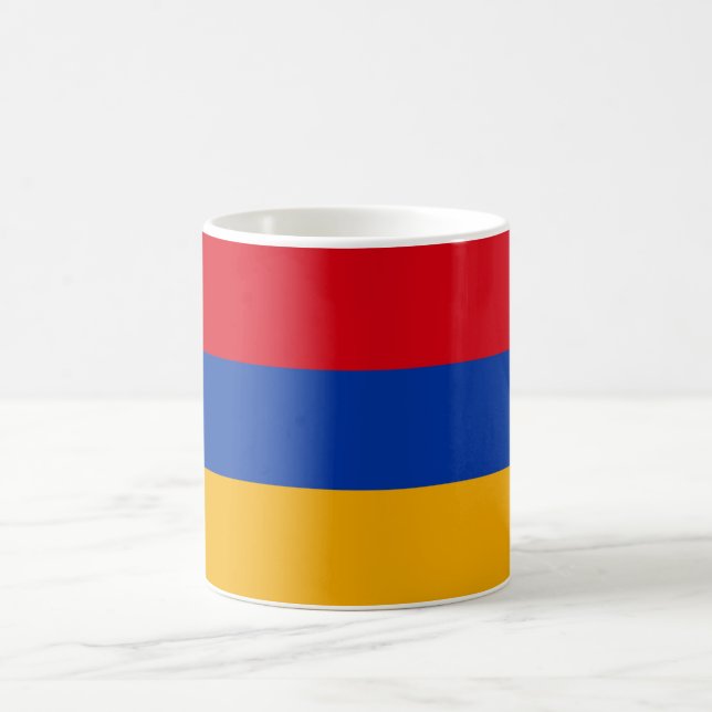 Armenia Flag Coffee Mug (Center)