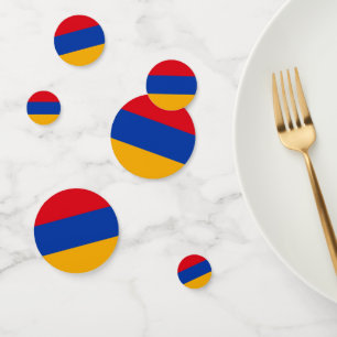 Armenia Flag Confetti