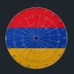 Armenia Flag Dart Board<br><div class="desc">Armenia Flag</div>