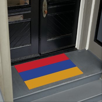 Armenia Flag Doormat by FlagGallery at Zazzle