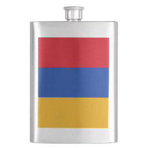 Armenia Flag Flask