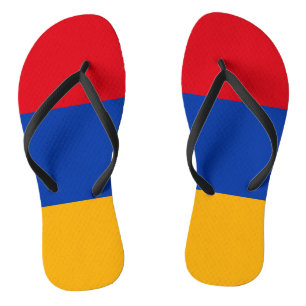 Armenia Flag Flip Flops