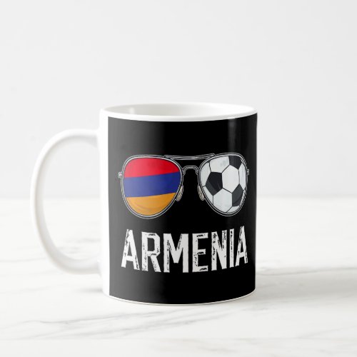 Armenia Flag  Football Sunglass Armenian Fan  Coffee Mug