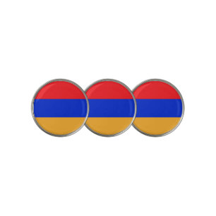 Armenia flag golf ball marker