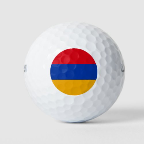 Armenia Flag Golf Balls
