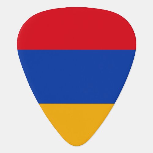 Armenia Flag Guitar Pick