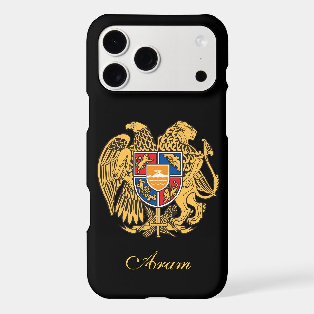 Armenia Flag Iphone Case (Back)