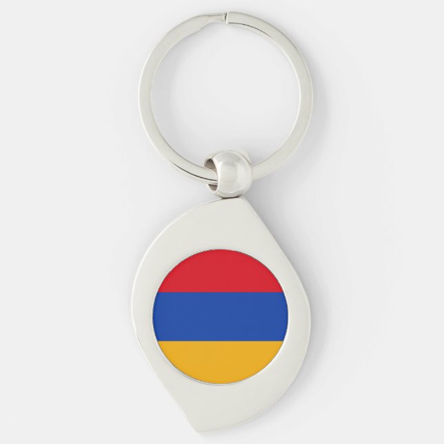 Armenia Flag Keychain (Front)