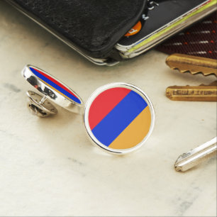 Armenia flag lapel pin