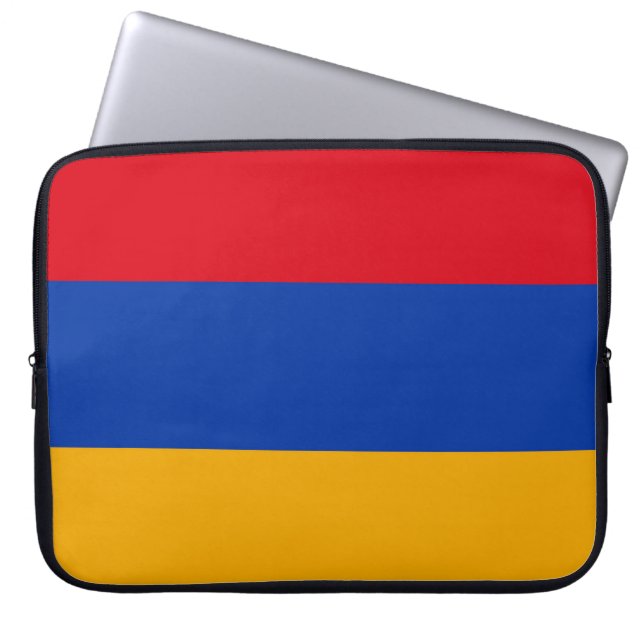 Armenia Flag Laptop Sleeve (Front)