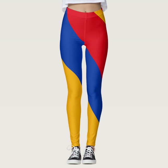Armenia Flag Leggings (Front)