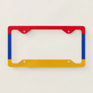 Armenia Flag License Plate Frame