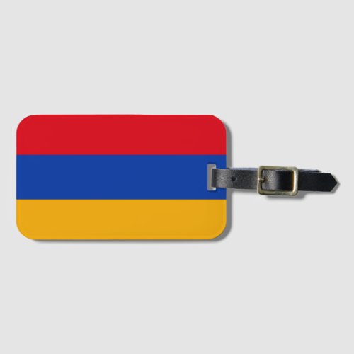 Armenia Flag Luggage Tag