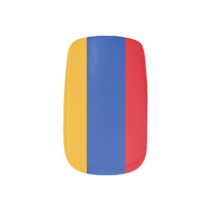 Armenia Flag Minx Nail Art