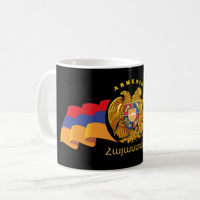 Armenia Flag Mug (Front Left)