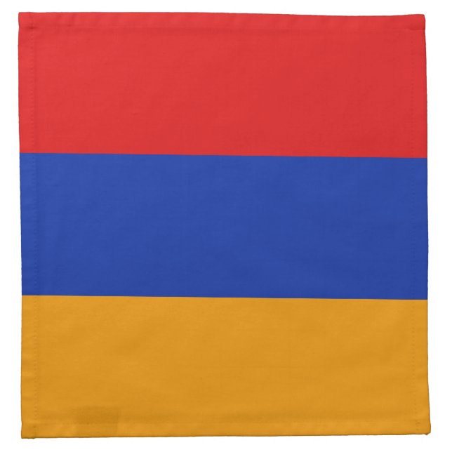 Armenia Flag Napkin (Front)