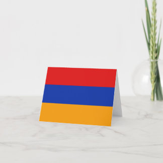 Armenia Flag Notecard