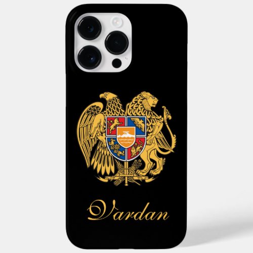 Armenia Flag Personalized Case_Mate iPhone 14 Pro Max Case