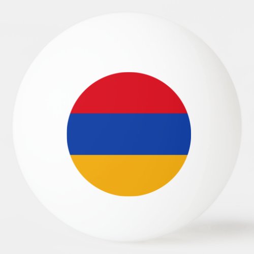 Armenia Flag Ping Pong Ball
