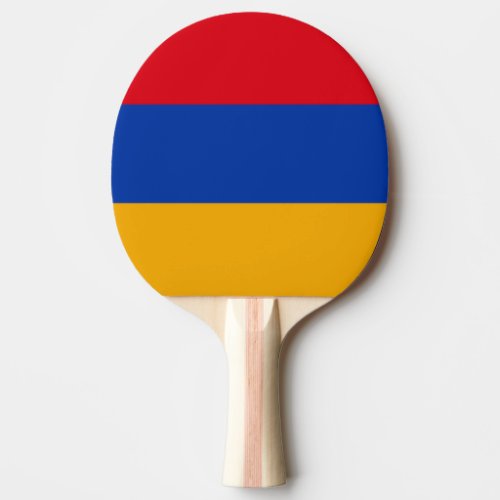 Armenia Flag Ping Pong Paddle