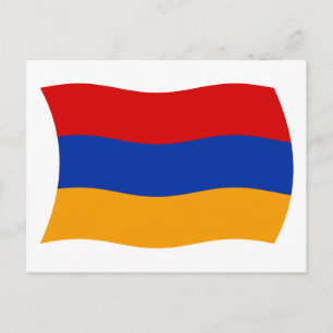 Armenia Flag Postcard