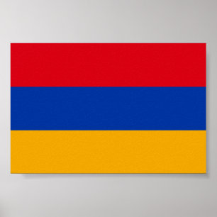 Armenia Flag Poster