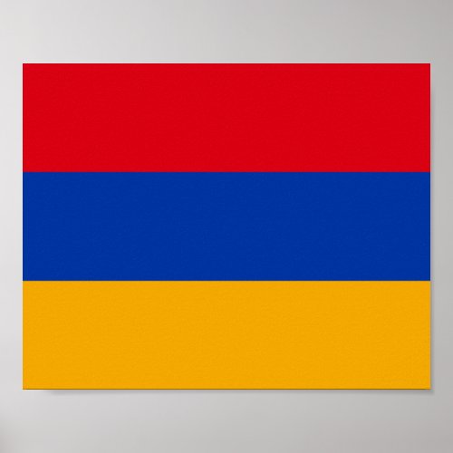Armenia Flag Poster