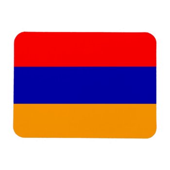 Armenia Flag Premium Magnet by the_little_gift_shop at Zazzle
