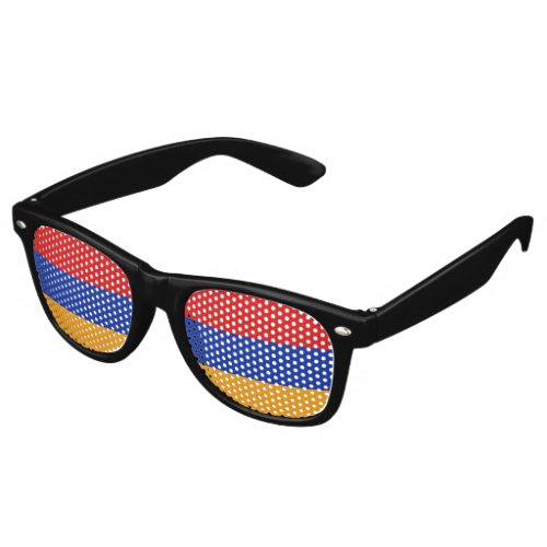 Armenia Flag Retro Sunglasses