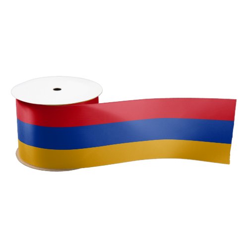 Armenia Flag Satin Ribbon