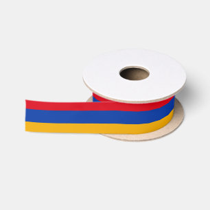 Armenia Flag Satin Ribbon
