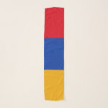 Armenia Flag Scarf<br><div class="desc">Patriotic Flag of Armenia. Great gift ideas with Armenian flag,  awesome Armenian souvenirs and other great merchandise featuring Armenian flag.</div>
