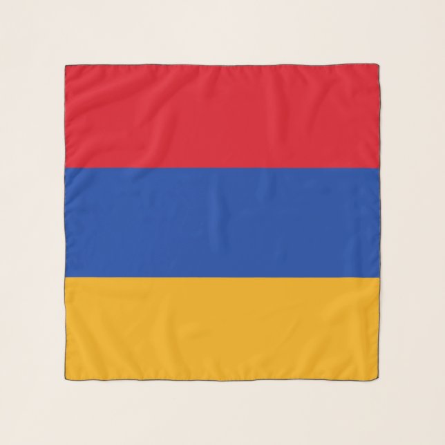 Armenia Flag Scarf (Front)