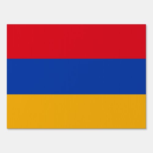 Armenia Flag Sign