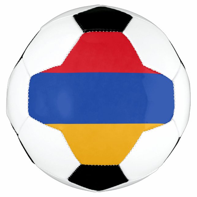 Armenia Flag Soccer Ball (Front)