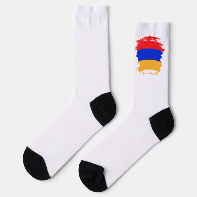 Armenia flag socks (Left)