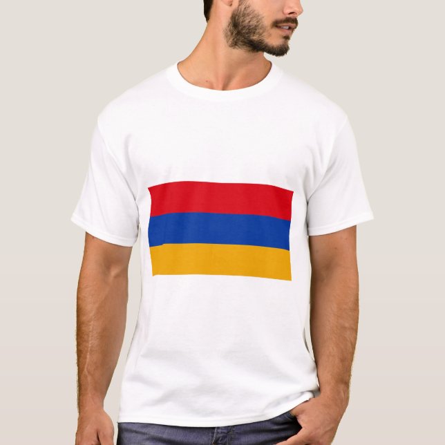Armenia Flag T-Shirt (Front)