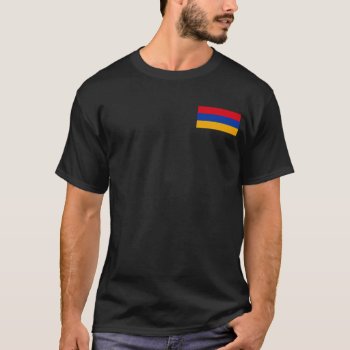 Armenia Flag T-shirt by FlagGallery at Zazzle