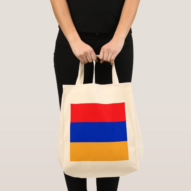 Armenia flag tote bag (Front (Product))
