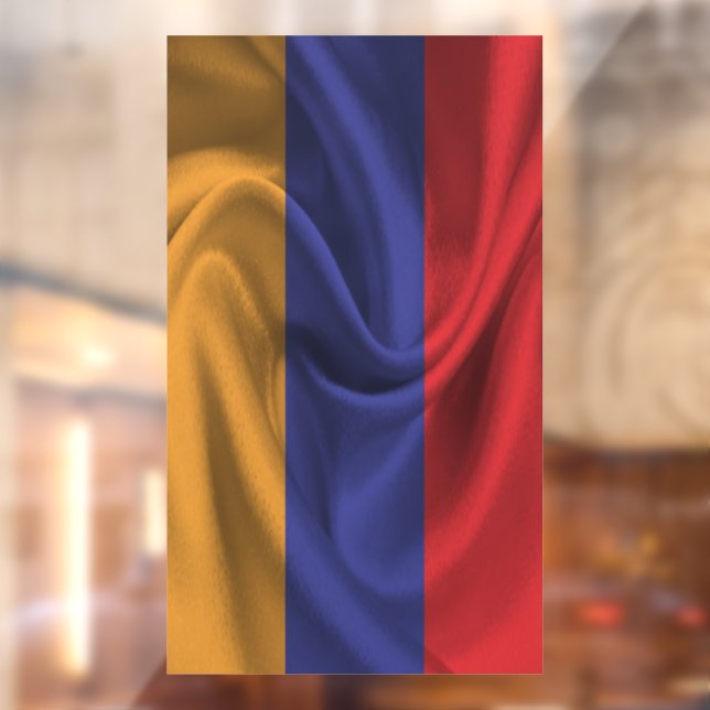 Armenia Flag Window Cling (Sheet 2)