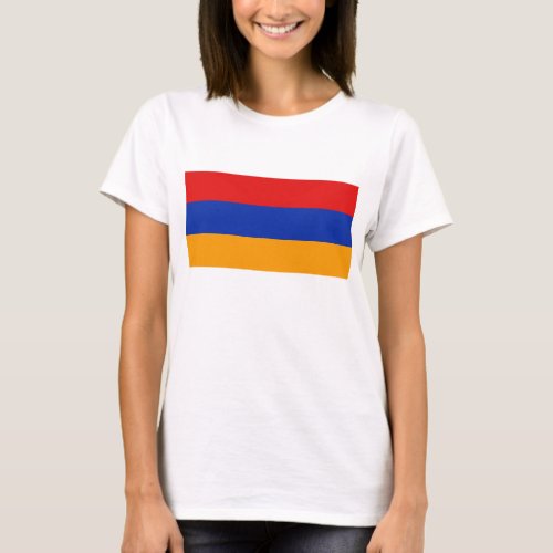 Armenia Flag x Map T_Shirt