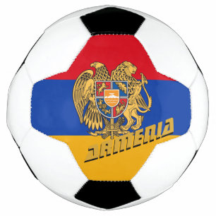 Armenia Football & Armenian Flag / Sports Soccer Ball