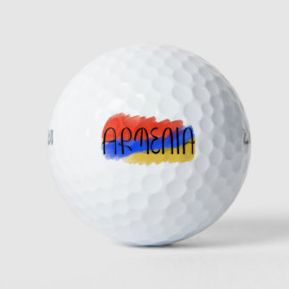 Armenia letter Design Golf Balls