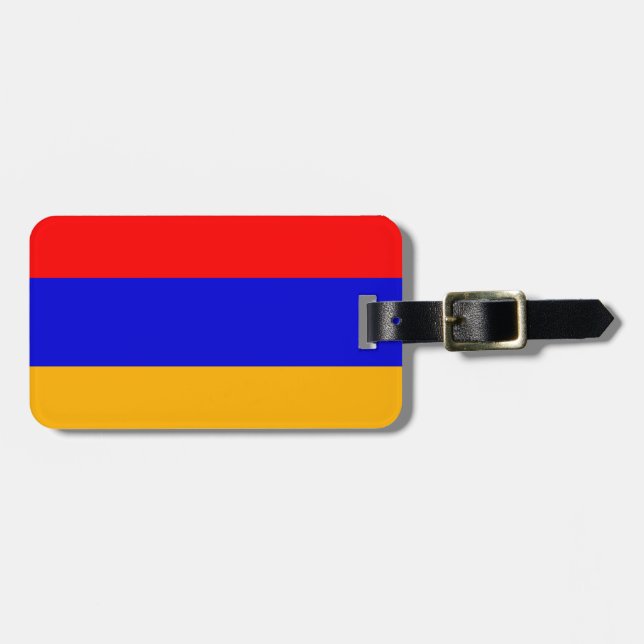Armenia Luggage Tag (Front Horizontal)