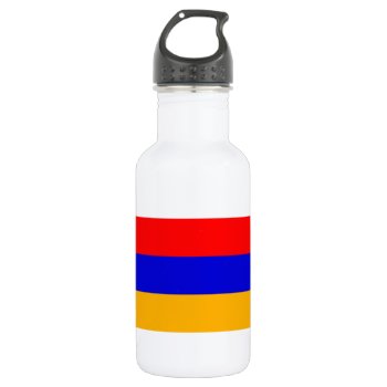 Armenia National Flag Water Bottle by abbeyz71 at Zazzle