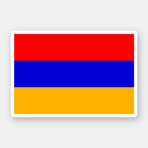Armenia old sticker
