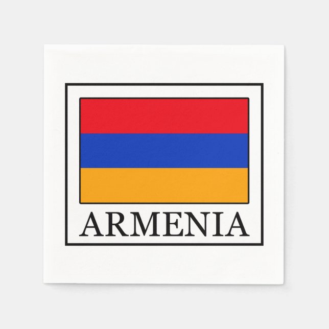 Armenia Paper Napkins (Front)