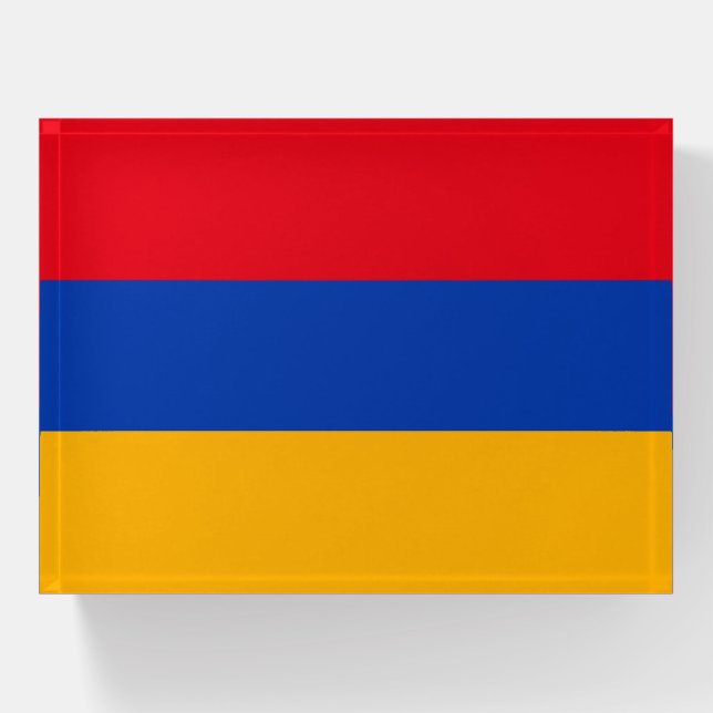 Armenia Paperweight (Front)